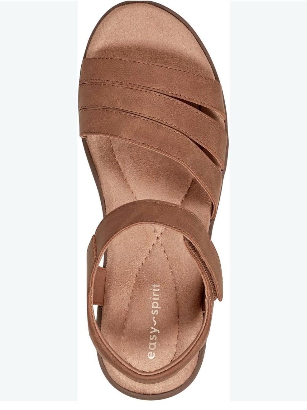 Easy Spirit Tan Strappy Comfort Sandal
